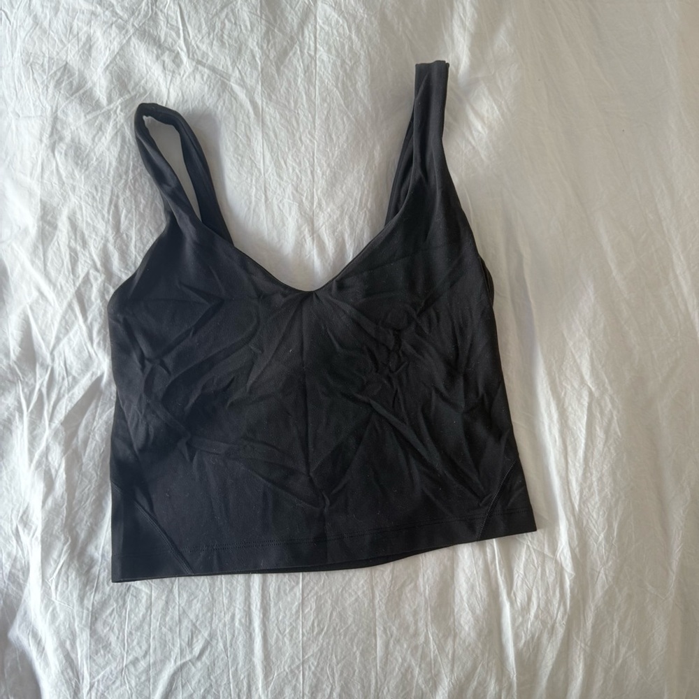 lululemon athletica Black Tank Top